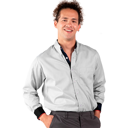 CAMISA MAG DUBAI CABALLERO MANGA LARGA - Vista 2